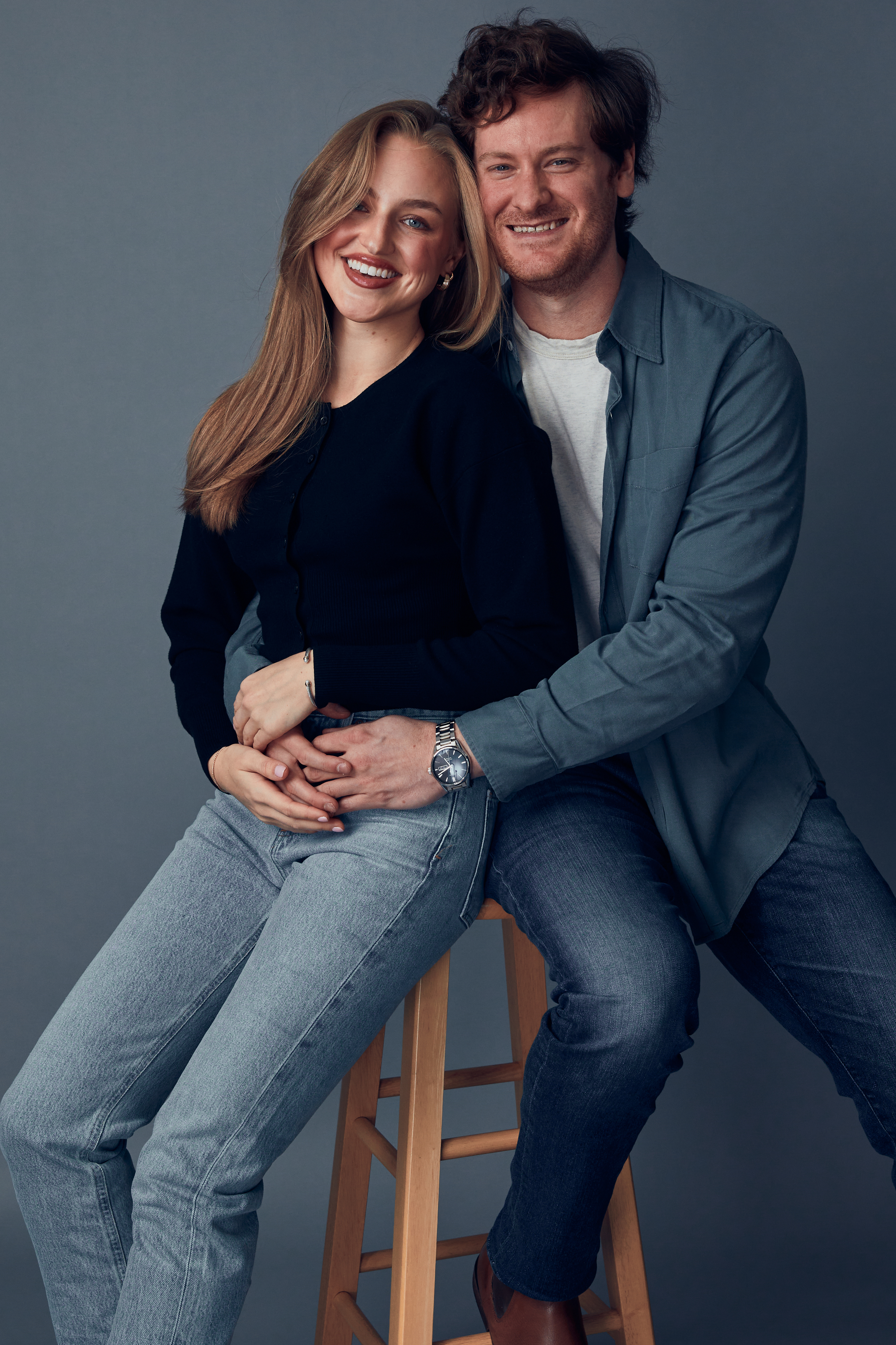 Close portrait of a couple