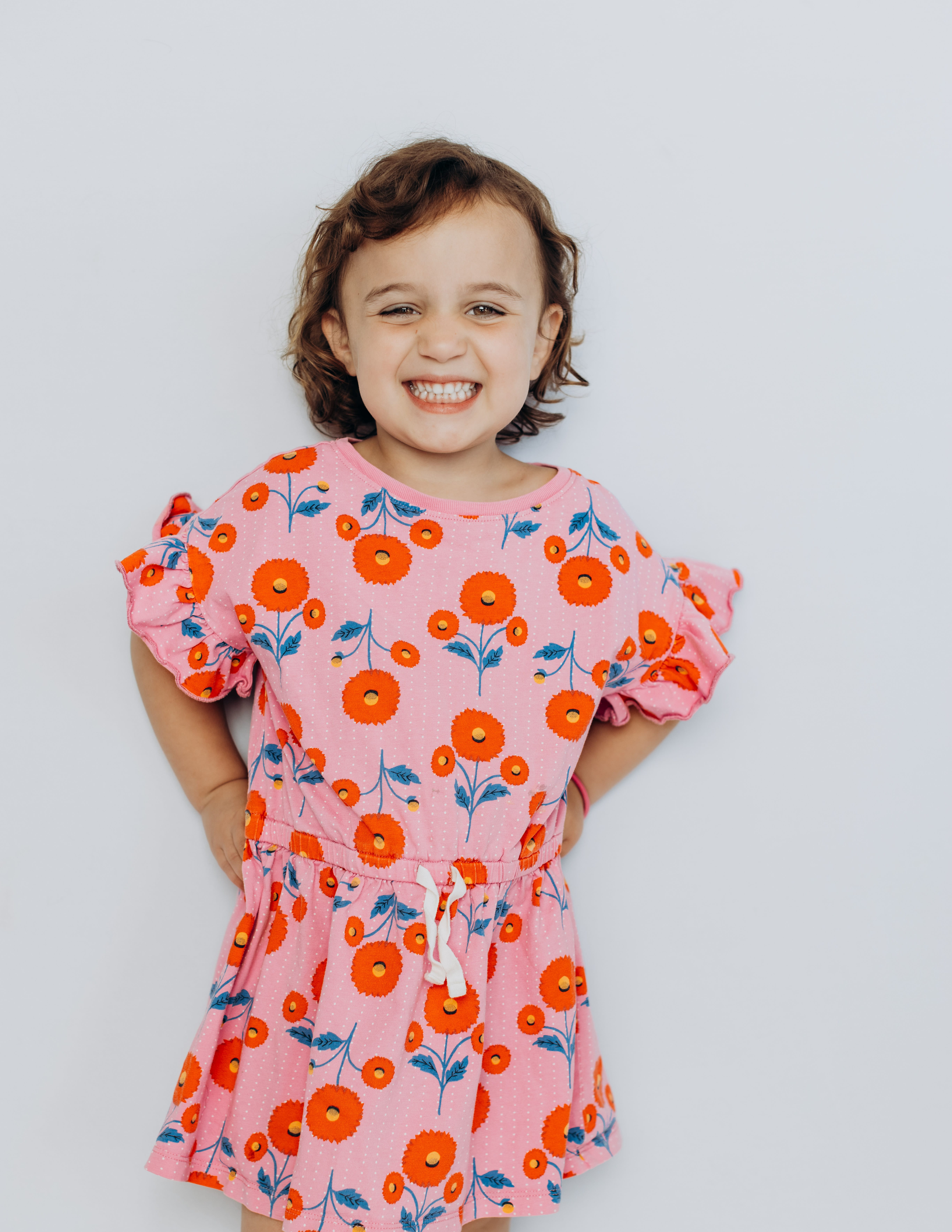 Natural portrait of a young child.