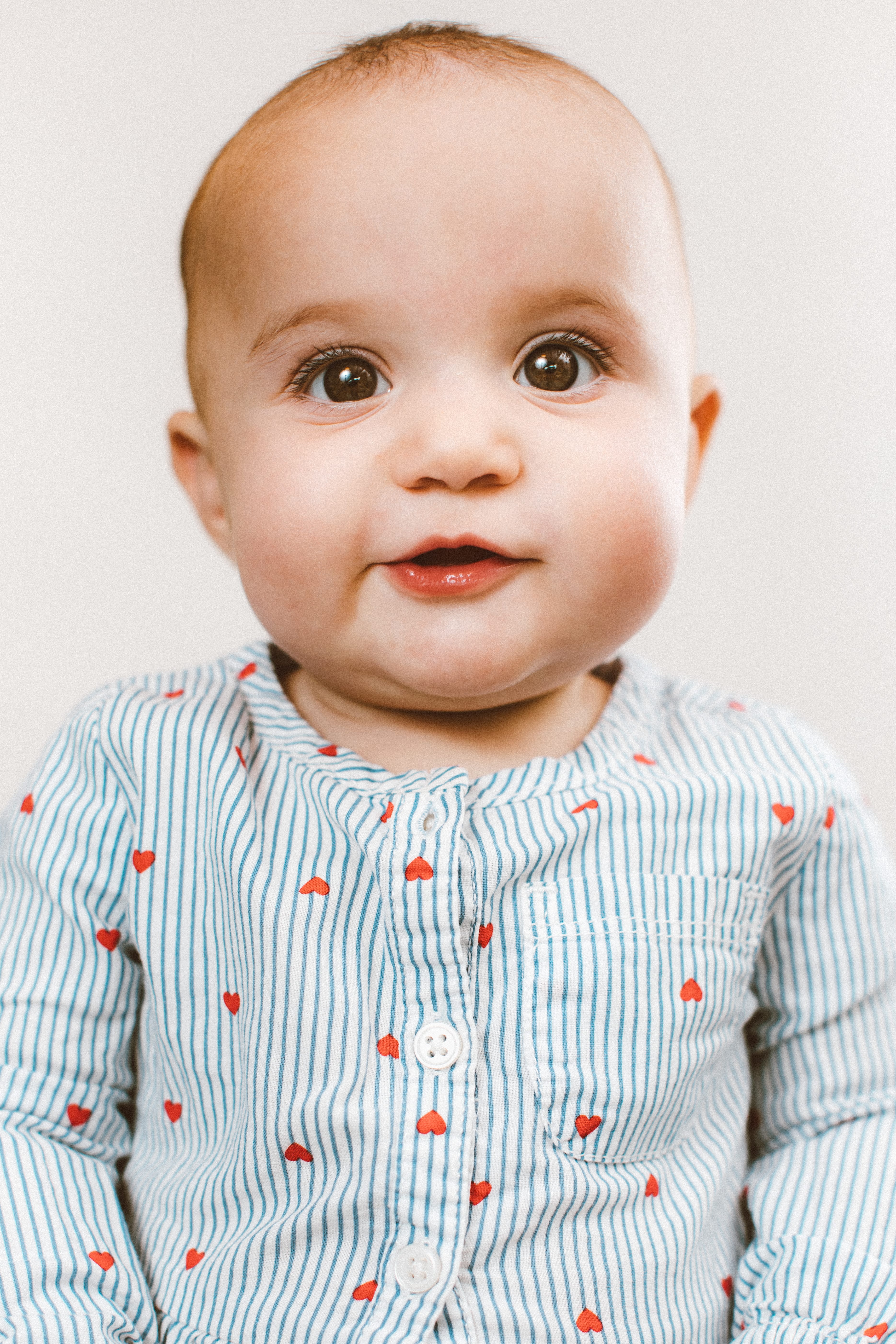 Young child photographed naturally.