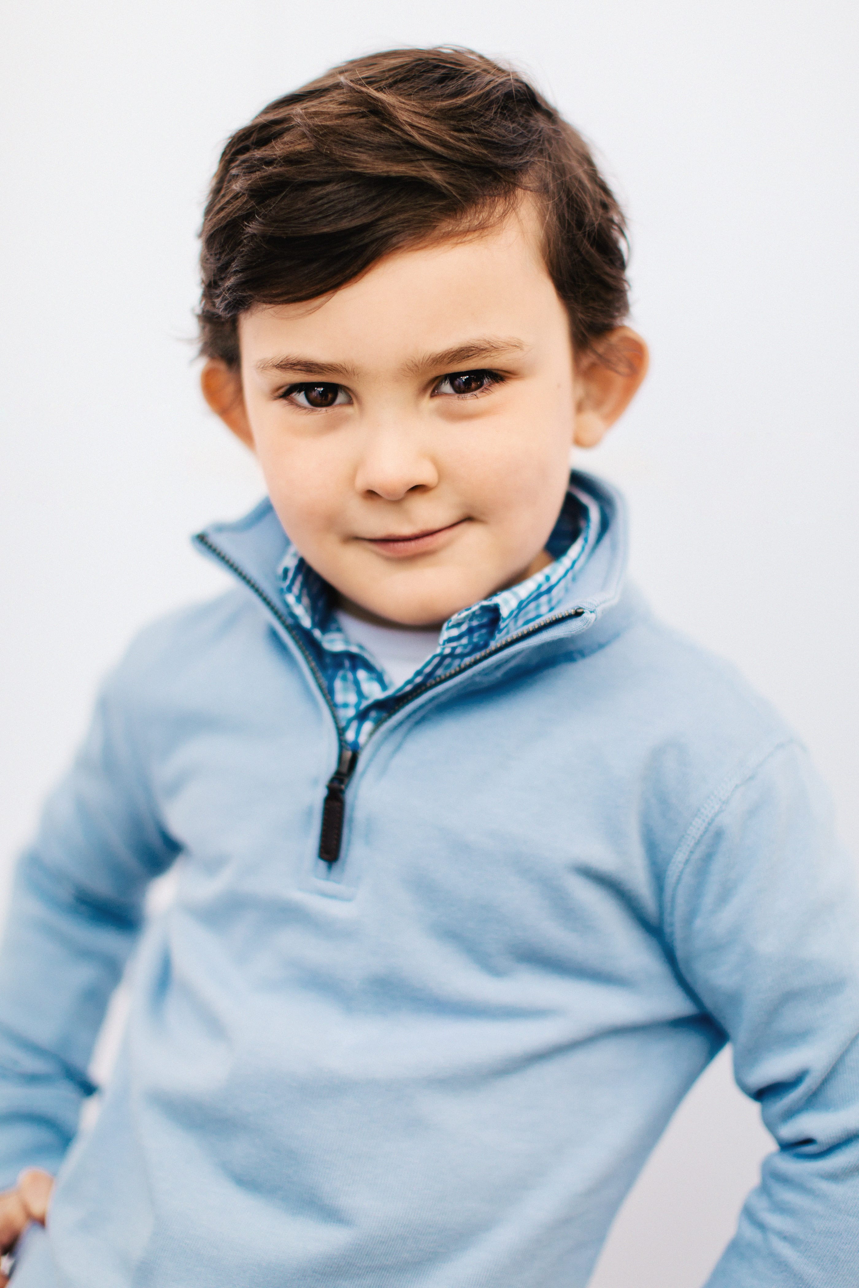 Young child captured in a natural portrait.
