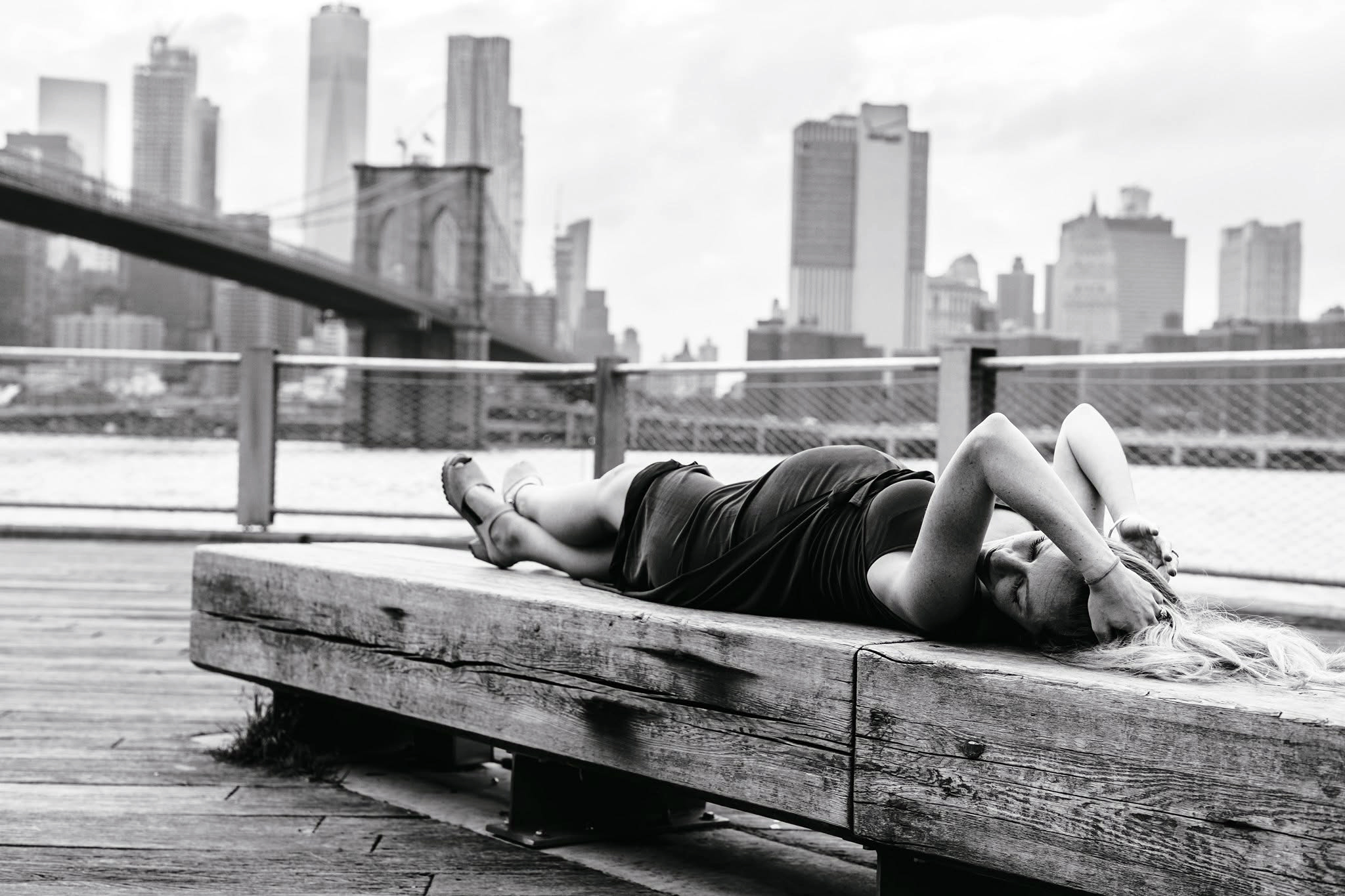 Expectant mother in NYC