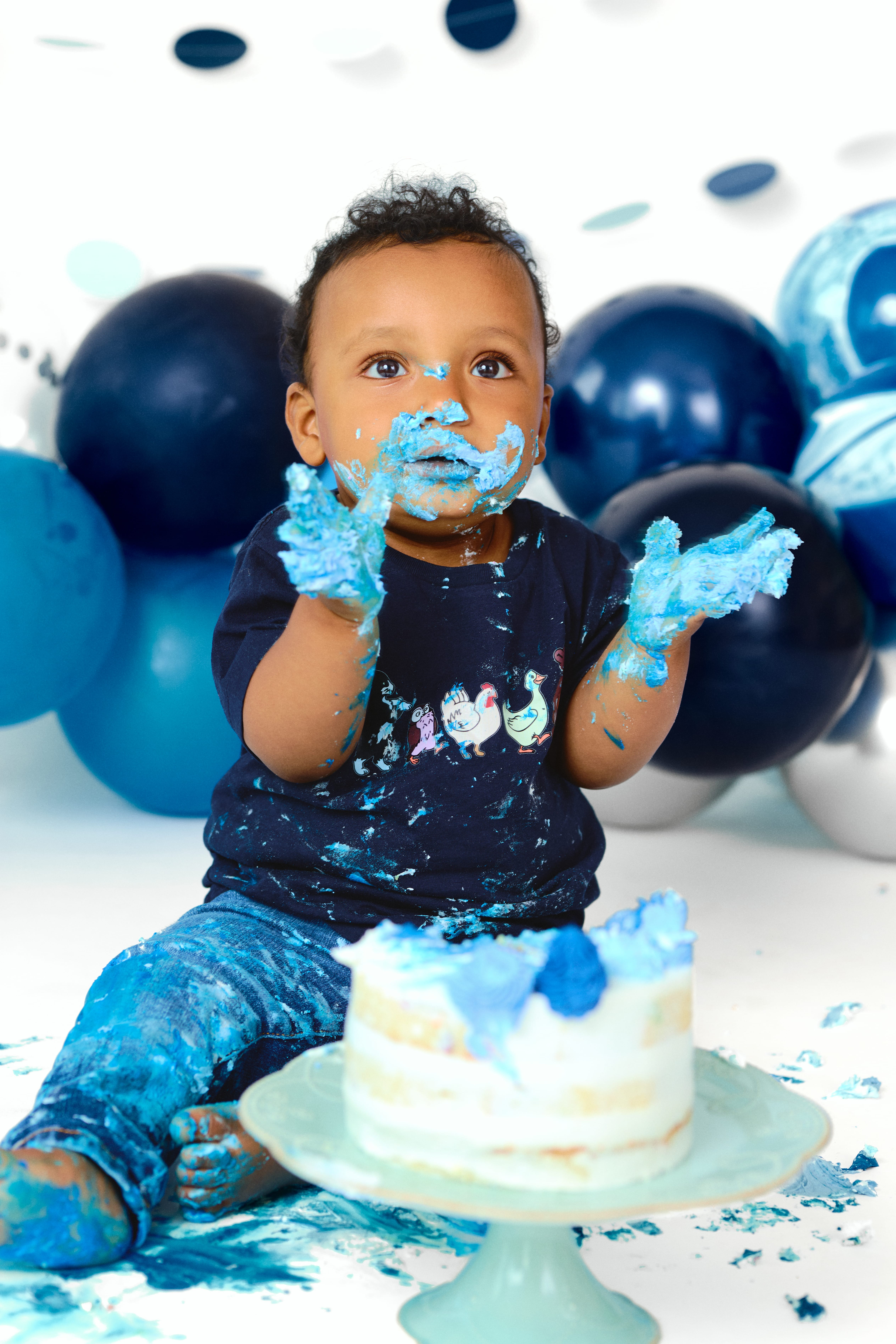 One year old cake smash